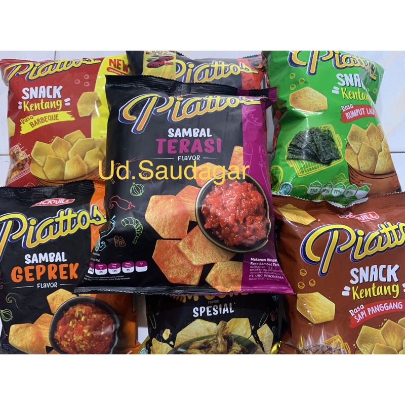 

Piattos Piatos Snack Keripik Kentang 75Gr