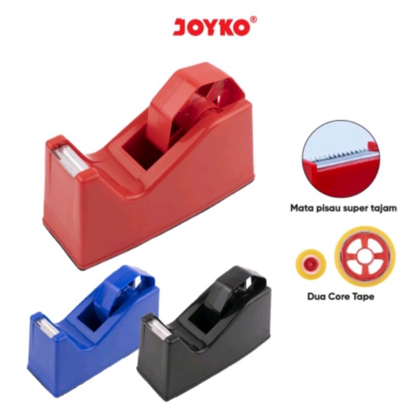 

Tape Cutter Tape Dispenser Pemotong Pita Perekat Joyko TD-103