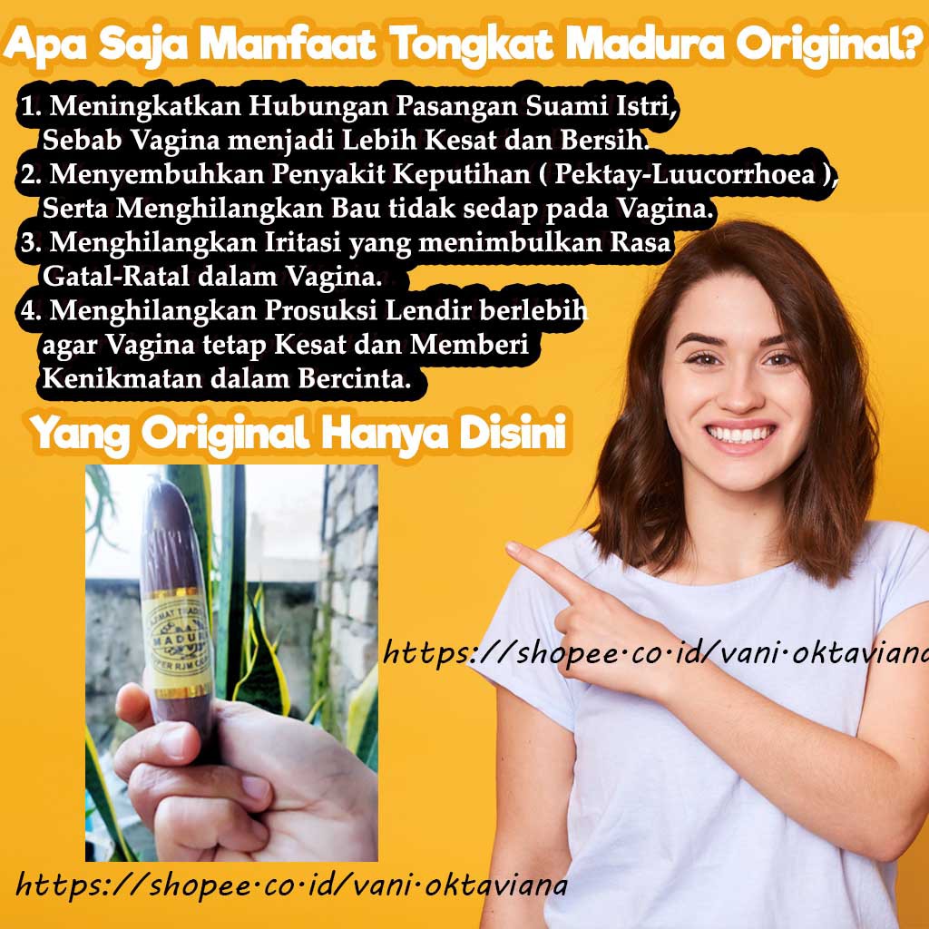 Perapat Vagina TONGKAT MADURA Super Quality Original 100%