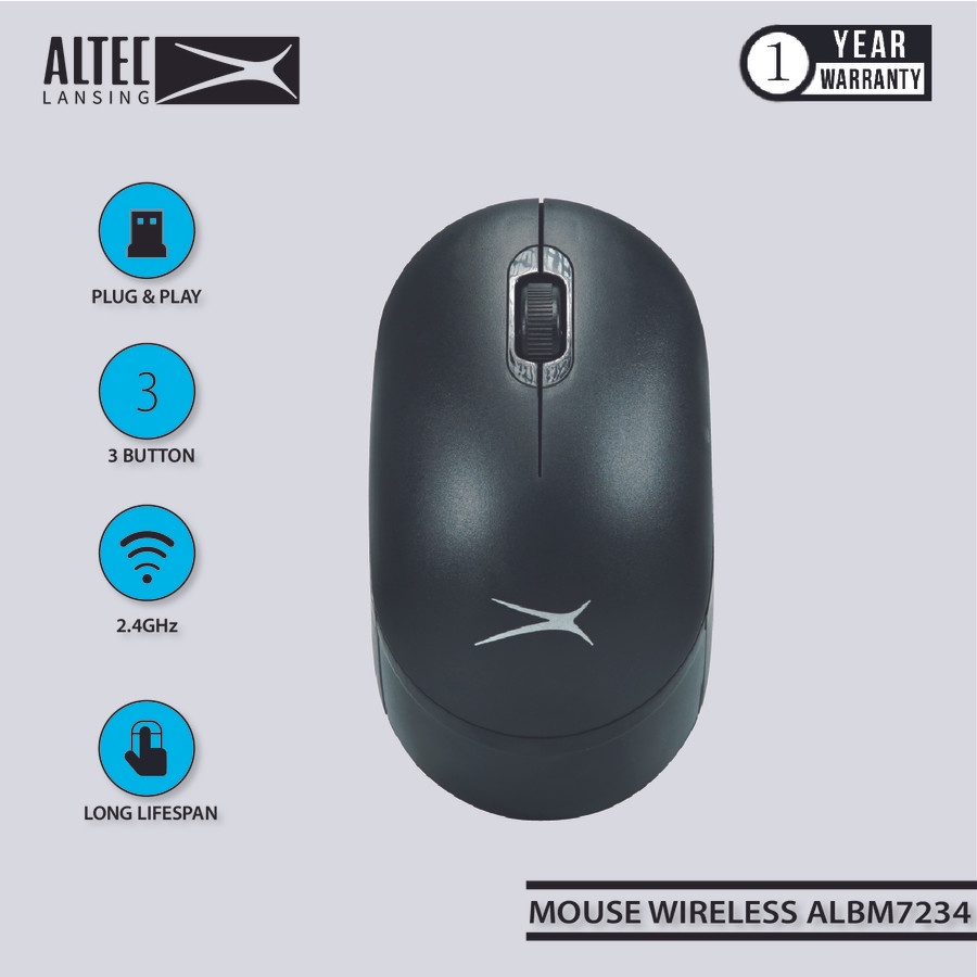 Altec Lansing Mouse Wireless ALBM7234