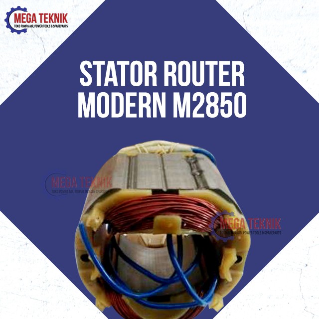 Stator / Gulungan Mesin / Rumah Spul Angker Mesin Router Modern M2850