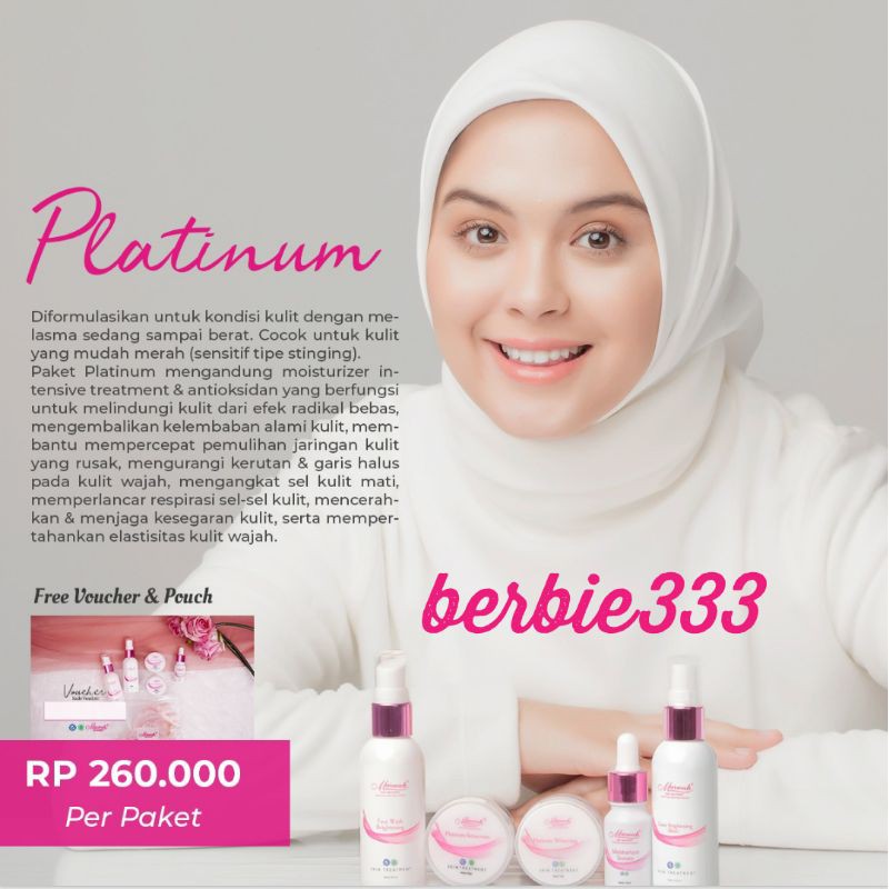 Platinum Marwah Skincare HALAL &amp; BPOM