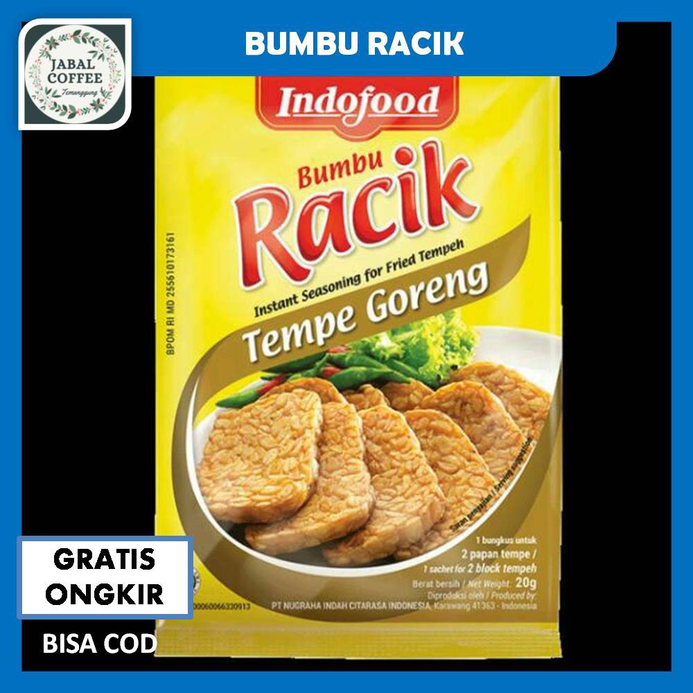 Bumbu Racik Indofood / Racik Ayam Goreng /Racik Ikan Goreng /Racik Tempe Goreng J29