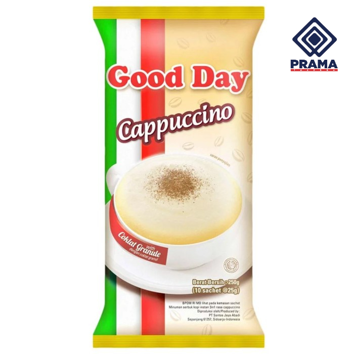 

GOOD DAY SC CAPPUCCINO 10X25GR