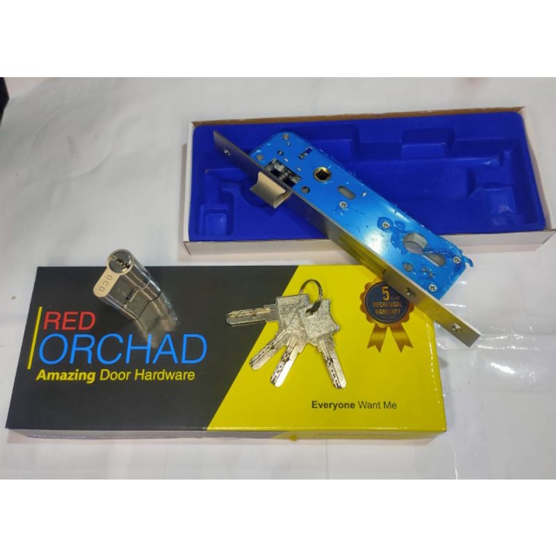 Body Fullback Orchad 30 mm / Kunci Pintu Almunium Orchad / Kunci Swing Orchad 30 mm / Kunci Orchad