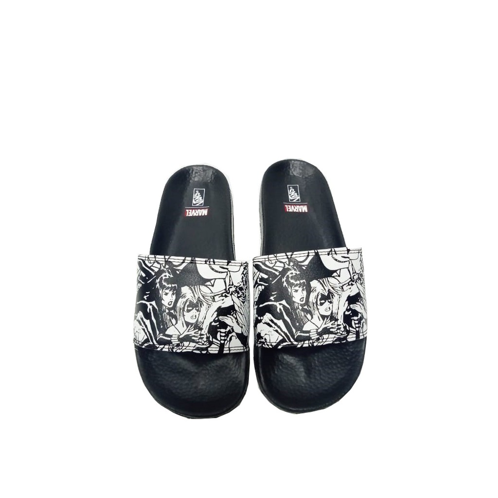 SANDAL V*NS MARVEL SLOP PRIA I KUALITAS IMPORT I SANDAL SLIDE PRIA