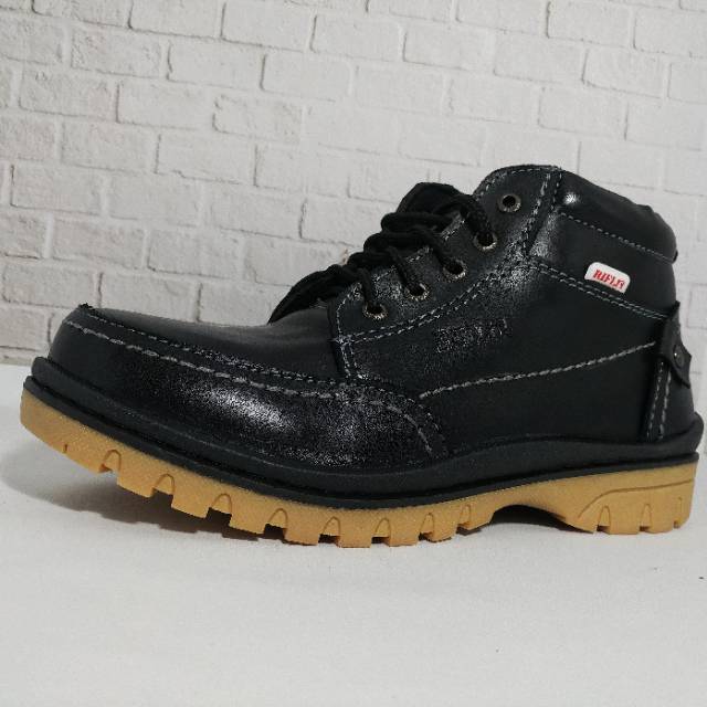 Sepatu Boots Pria Bahan Kulit Asli Istimewa