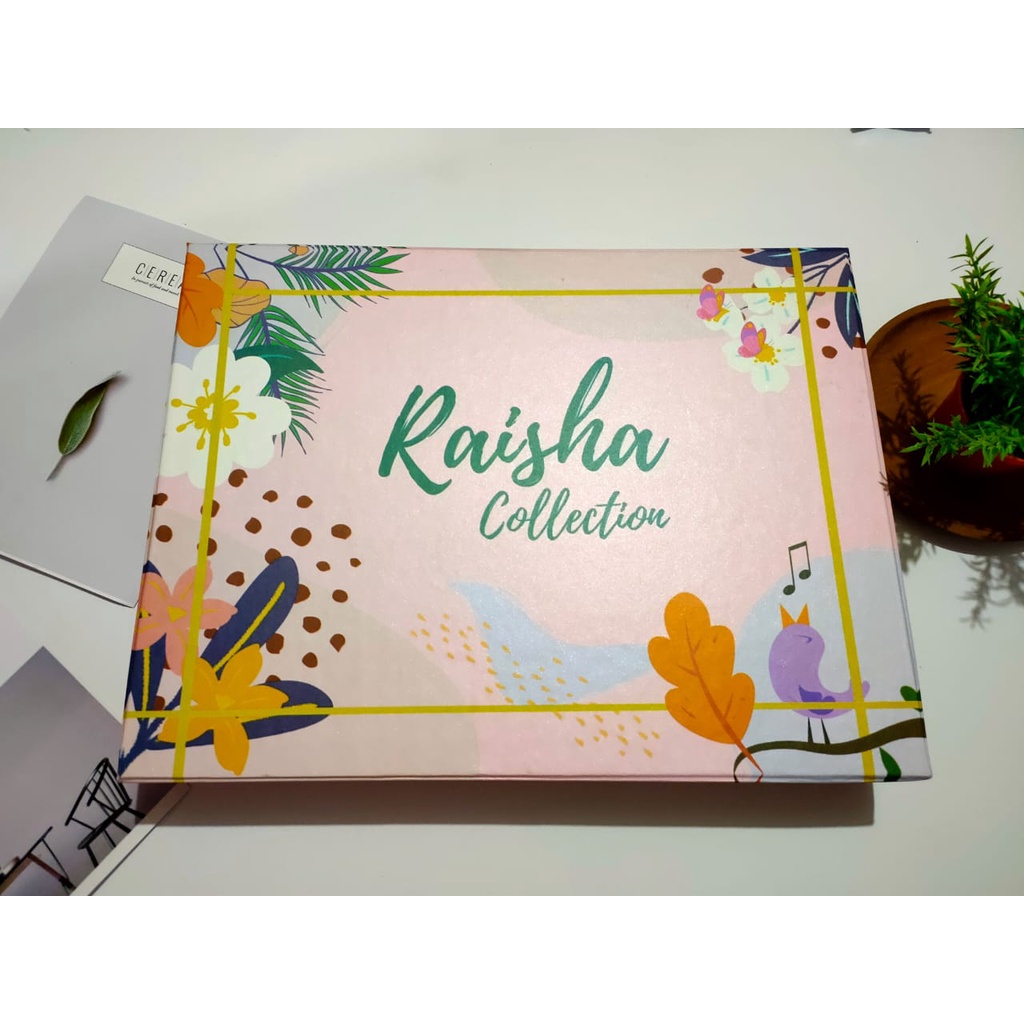 RC Box Packaging Handuk Sprei Sajadah Hampers/Kotak Kado Nikahan/Kardus Motif Printing Full Colour