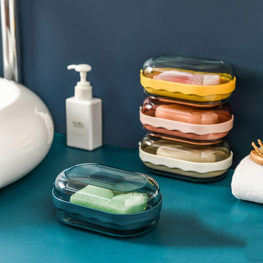 Populer Tempat Sabun Kreatif Dengan Penutup Kamar Mandi Dapur Organizer Rak Penyimpanan INS Soap Case