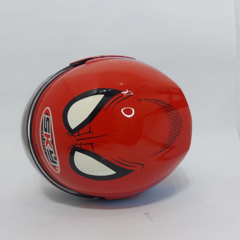 Helm Anak SKY Spiderman 3 SD 9 Tahun