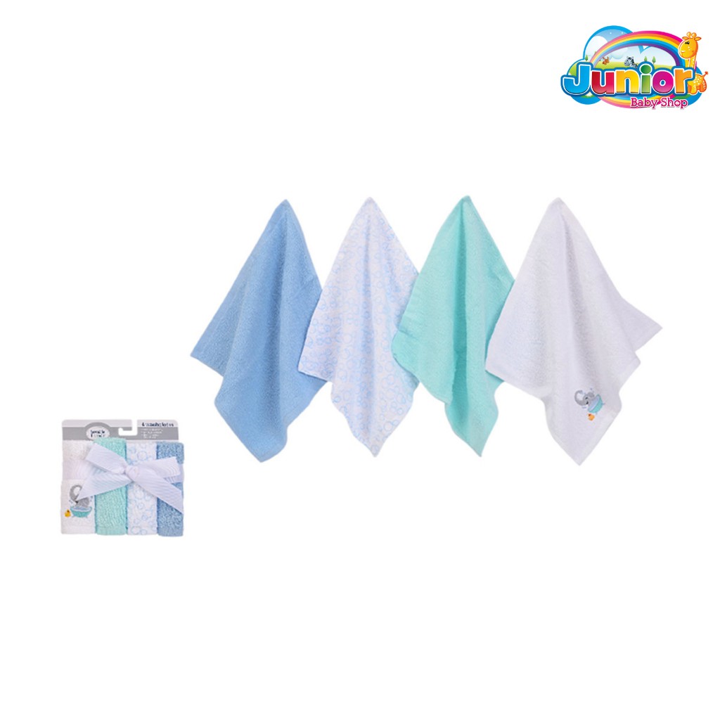 Luvable Friends Washcloths 4pcs