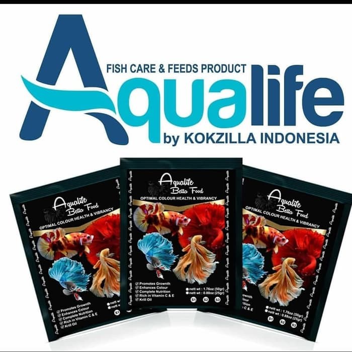 Pelet Aqualife Betta Food / Pakan Cupang Aqualife