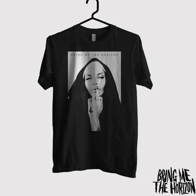 Gunakan Cod!! Kaos Bring Me The Horizon - Nun ㊟