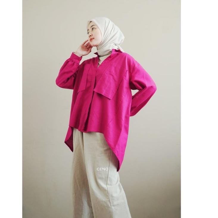 YASMIN SET / ONE SET ATASAN BLOUSE KULOT ALEXANDRA GBM