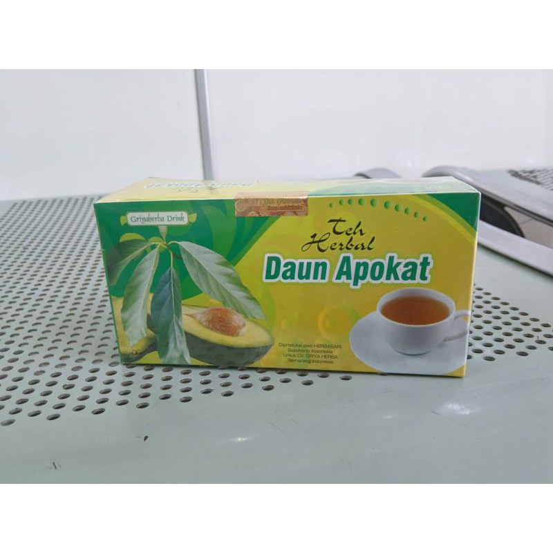 

minuman herbal teh daun apokat