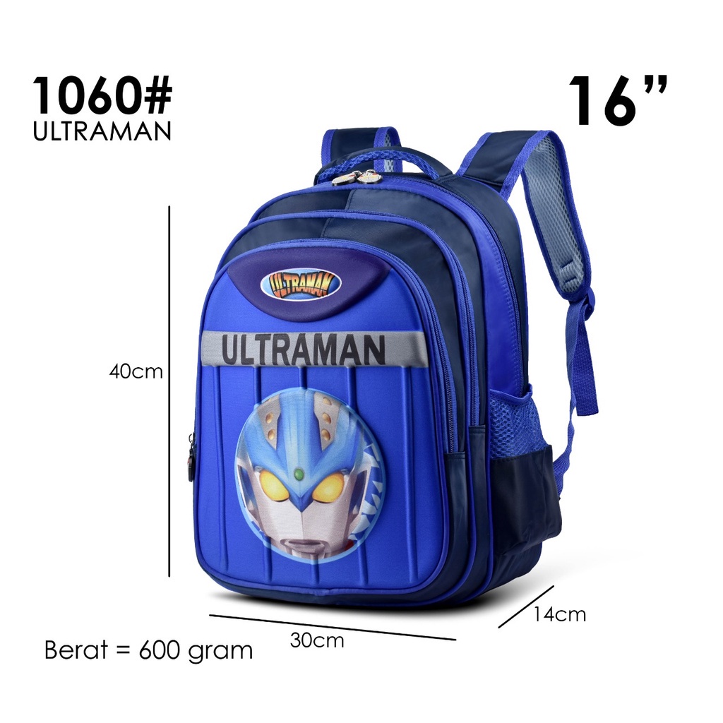 (RF) Tas Ransel Sekolah 1060-16 Inch Tas Anak Cartoon SD Laki-Laki Dan Perempuan Tas Punggung Cartoon