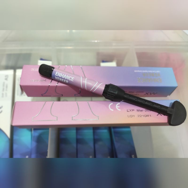 Komposit Veneer Sincera Enhance XW A1 A2 A3 seperti dentex, tambal gigi, Gigi Kelinci, Vinir, Vener