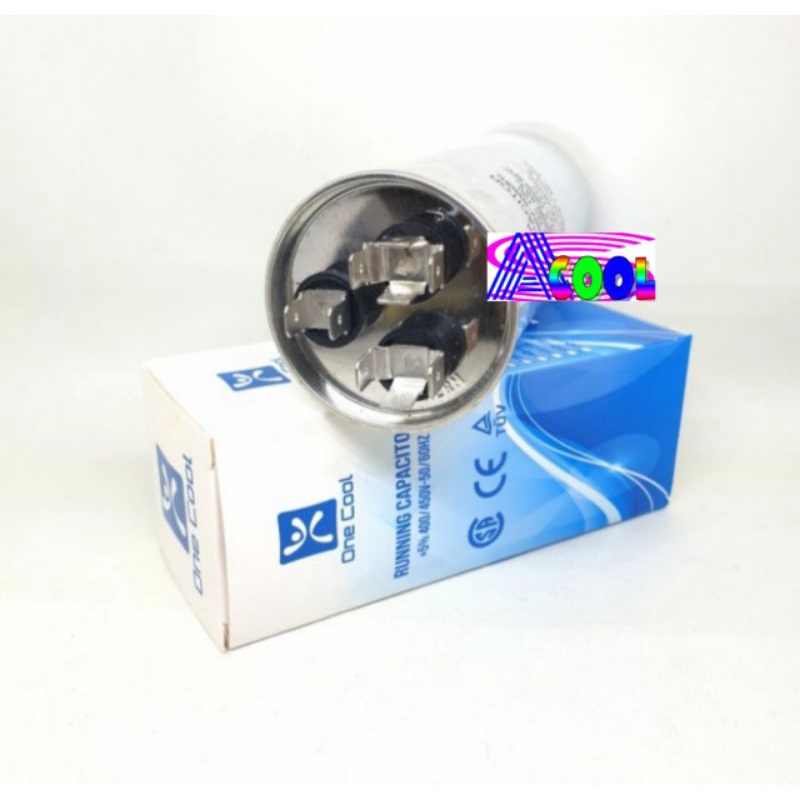 Kapasitor AC 55 uf/Capacitor AC 55 Mikro/Running Kapacitor 55 Micro