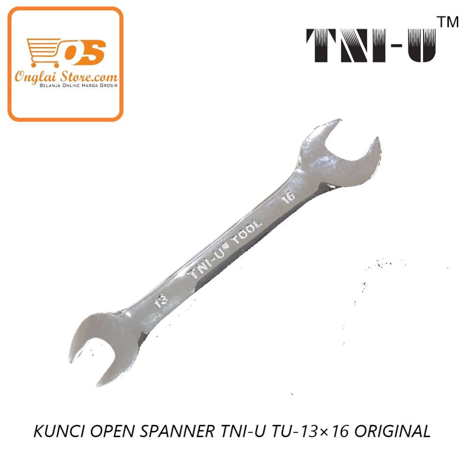 KUNCI OPEN SPANNER  TNI-U TU-13X16 ORIGINAL 双开口扳手  (HARGA SPESIAL)