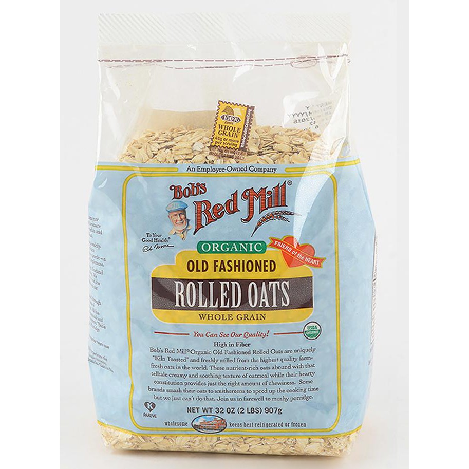

ENAK Bob's Red Mill Organic Old Fashioned Rolled Oats 907 gr | BRM OG OAT TERLEZAT