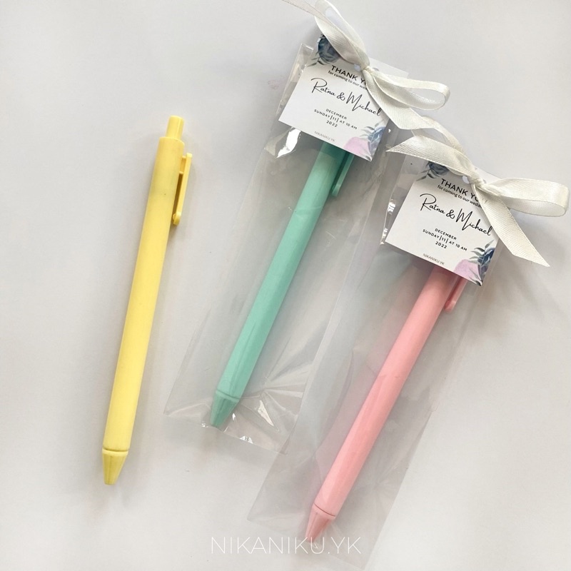 

pulpen souvenir macaron / bolpoint lucu murah