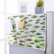 Taplak KULKAS Motif Waterproof /  - penutup kulkas cover kulkas - bahan PEVA