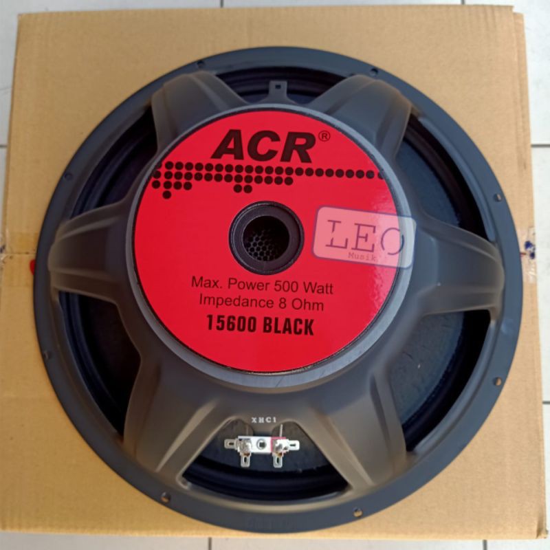 ACR COMPONENT SPEAKER 15600 BLACK 15 Inch 500 WATT 8 OHM