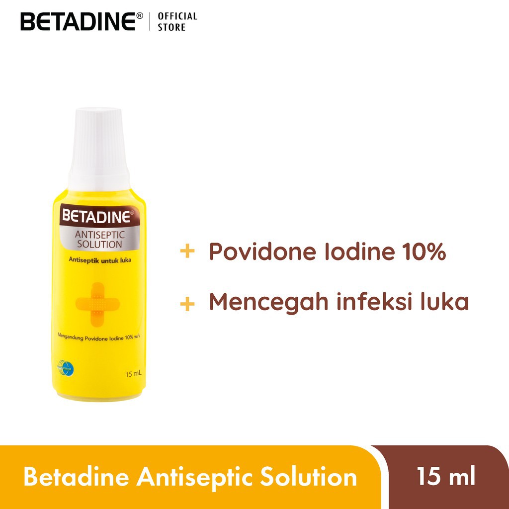 BETADINE® Antiseptic Solution 5ml 15ml 30ml