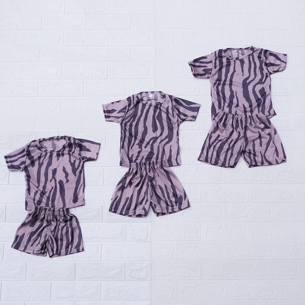 AFI - MC - Set Anak Anak Motif / Setelan Baju Anak Laki Laki / Setelan Kaos T-shirt Lengan Pendek-8