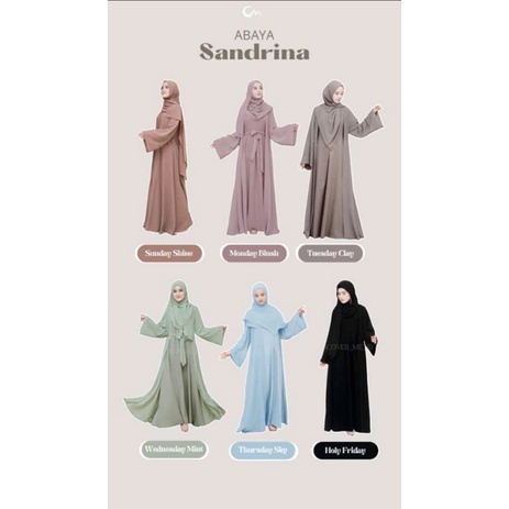 ABAYA SANDRINA BY COVER ME - FULL SLOT