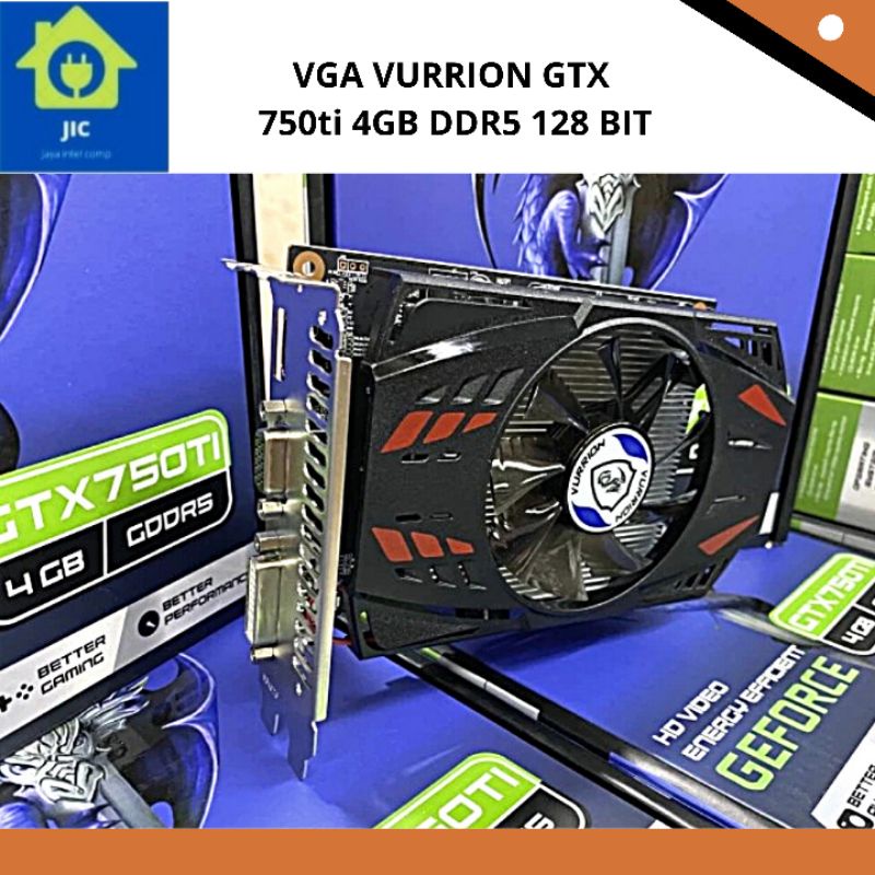 vga vurrion gtx 750ti 4gb ddr5 128 bit