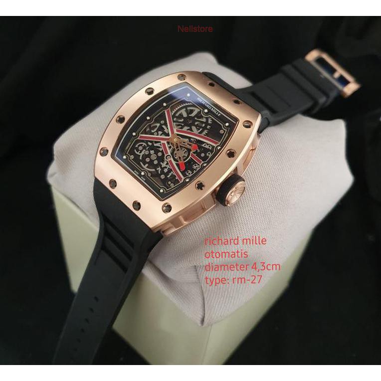 Jam tangan pria automatic rm27 clone 11