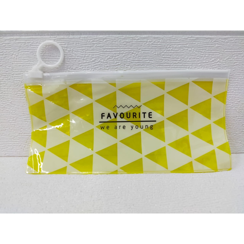 ✧YUKSHOPING✧ TEMPAT PENSIL TRANSPARAN KARAKTER KOSMETIK TEMPAT ALAT TULIS MURAH BATAM IMPORT R444-5
