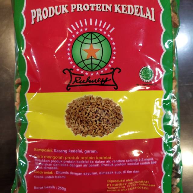 

Ruhuey Proteina Nabati 250gm