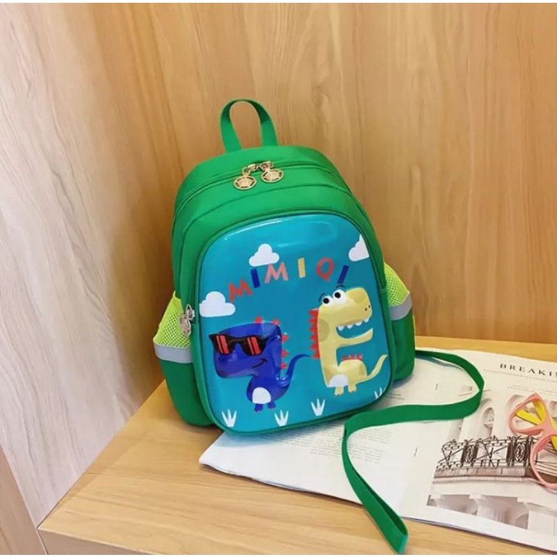 Tas Sekolah Anak TK - SD Karakter Dinosaurus Tas anak Laki-laki Perempuan Backpack Tas Ransel Anak MochilllaStore  Tas Kekinian Tas Unique Model Baru