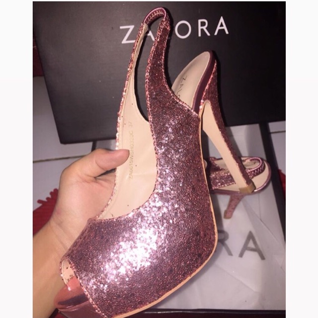 HEELS PESTA GLAMOUR [preloved] LIKENEW 