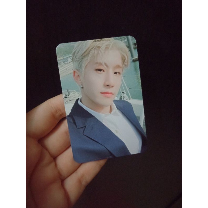 PHOTOCARD JINJIN ASTRO OFFICIAL GATEWAY BLUE VER