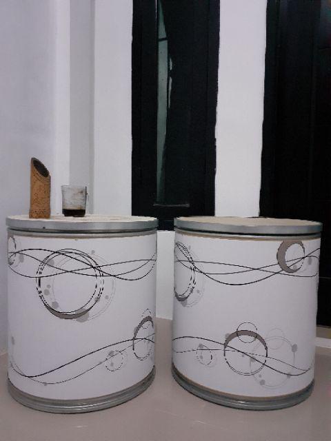 Wallpapaer Dinding Wallpeper Stiker Wallpaper Sticker 45cmx5m Wps029  Abstak Circle