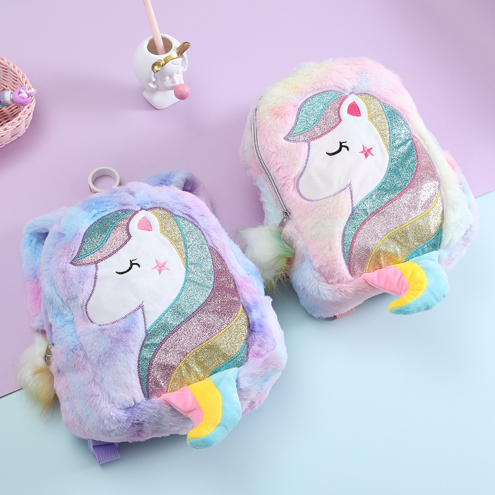 Tas ransel anak import unicorn cute