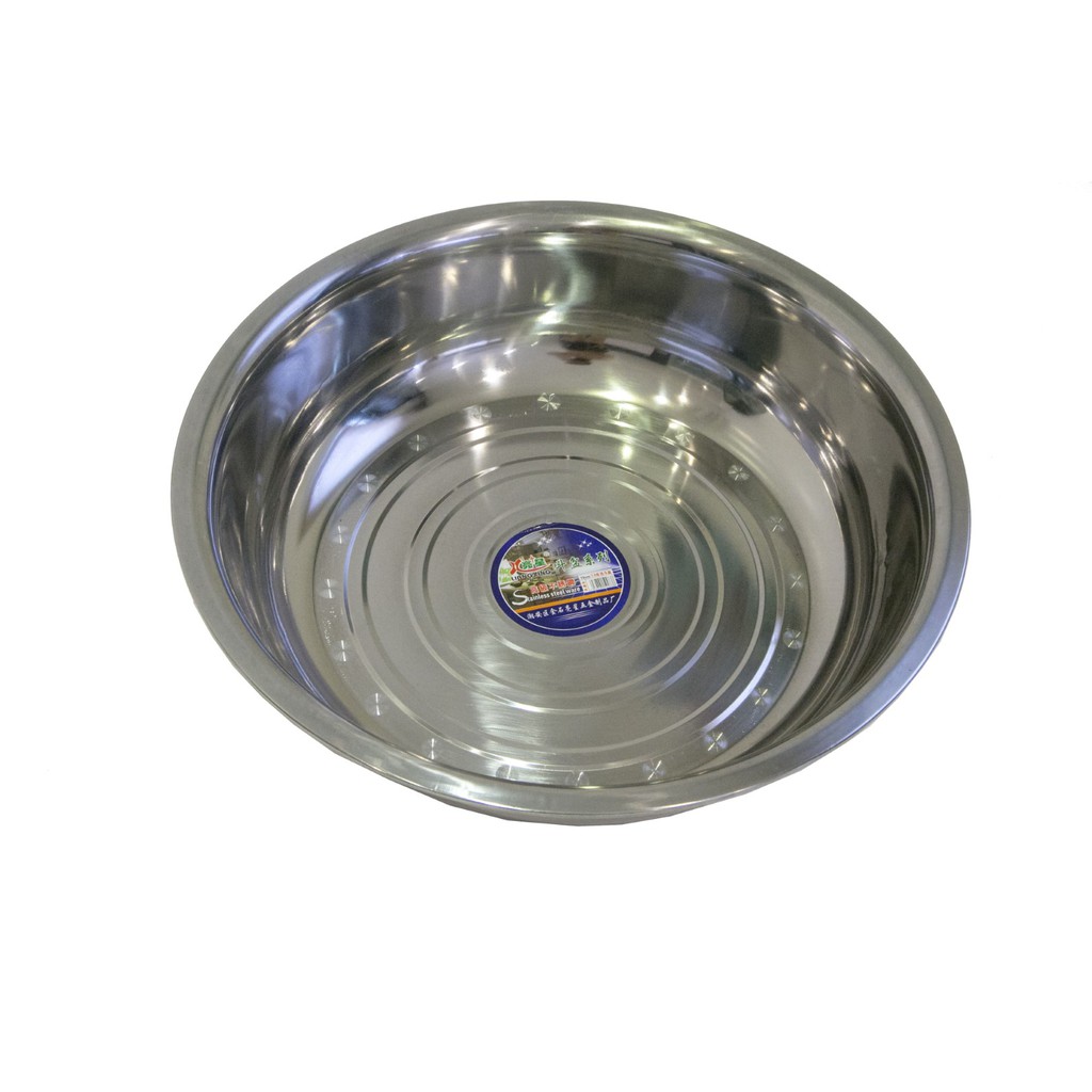 HomeMaster Baskom/Kobokan/Wadah/Basin Stainless/Besi Baja Tahan Karat Tebal 1 mm 50 Cm - DP1410M50