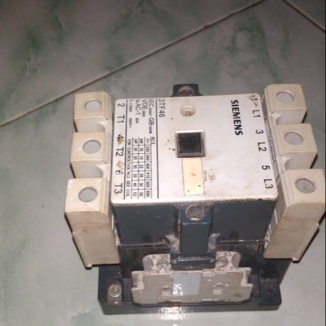 kontaktor listrik magnetic system 3 phase 80 ampere