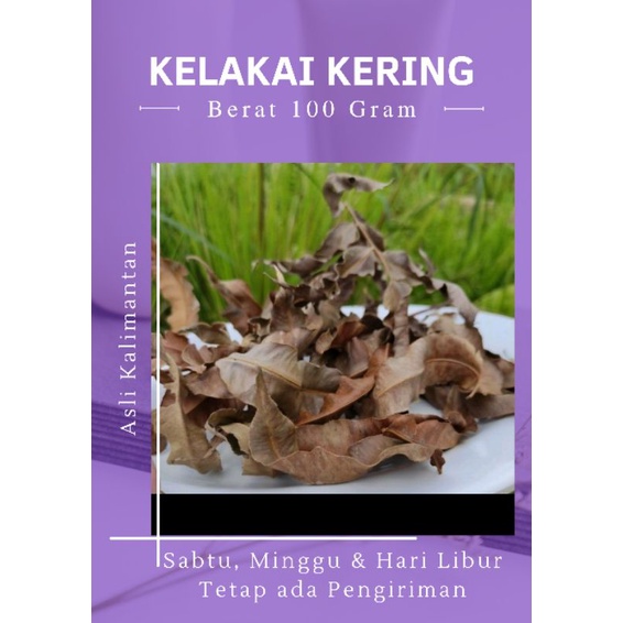 Kelakai Kering Channa Maru