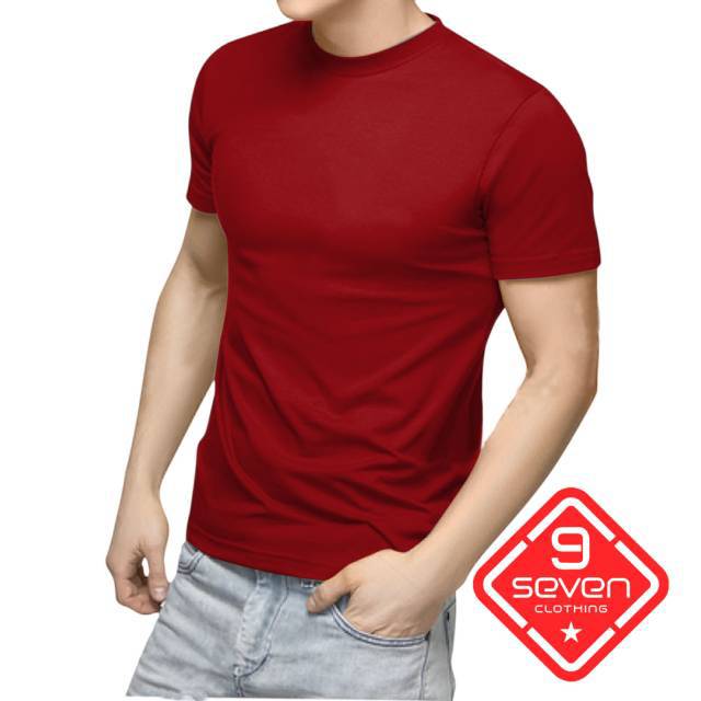 Kaos polos spandex kualitas terbaik dikelasnya / T-shirt o-neck / baju kaos polos premium