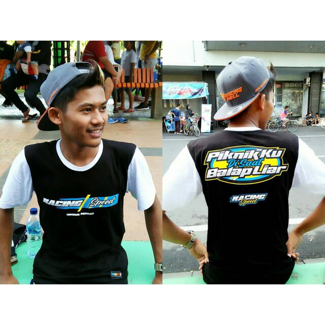 T-SHIRT KAOS RACING SPEED RS03 TERBARU