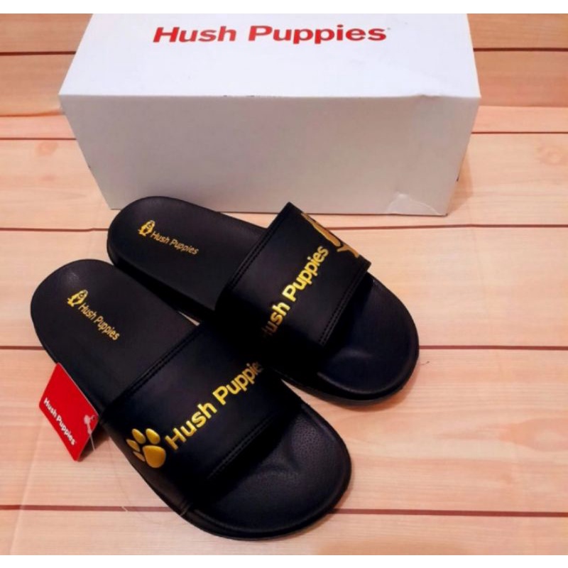 Sandal Hush Puppies Sendal Pria Wanita Flip Flop/Sandal Slide Cowo Cewe/Sandal Slop/Terbaru Termurah-5