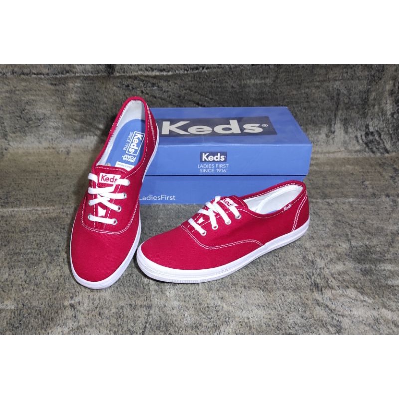 KEDS CHAMPION RED CANVAS