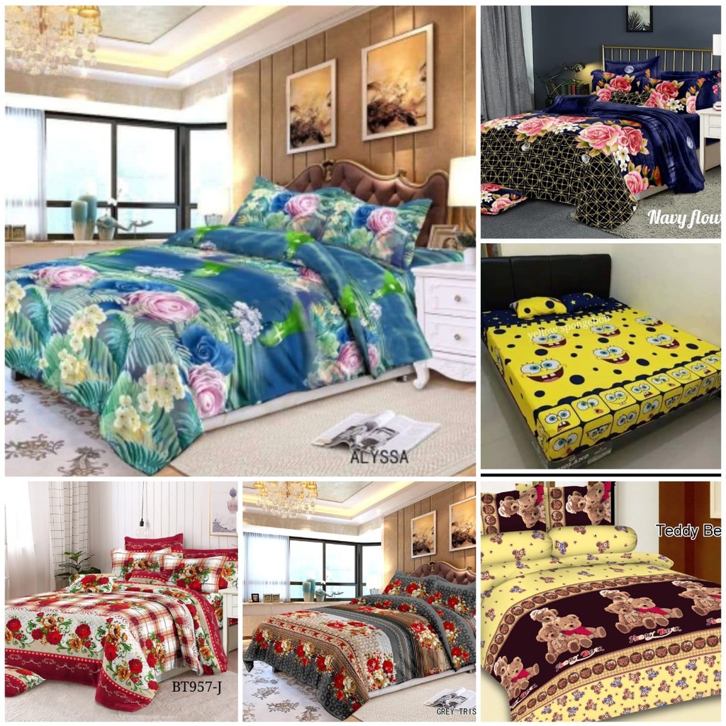 KHUSUS SALE_Sprei  home made uk 180 x 200  &amp; sprie uk 120 x 200