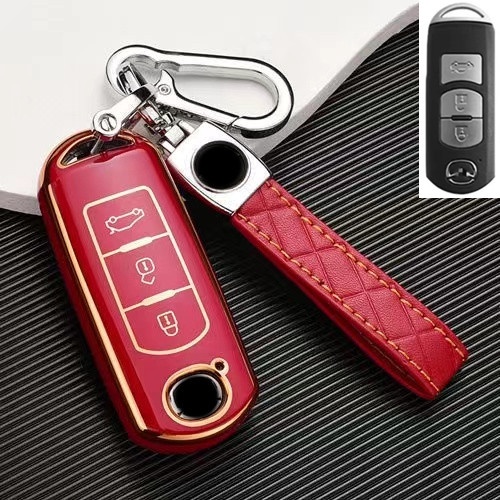 Casing Kunci remote Mobil keyless Untuk mazda 2 mazda 3 mazda 6 cx3 cx5 cx9