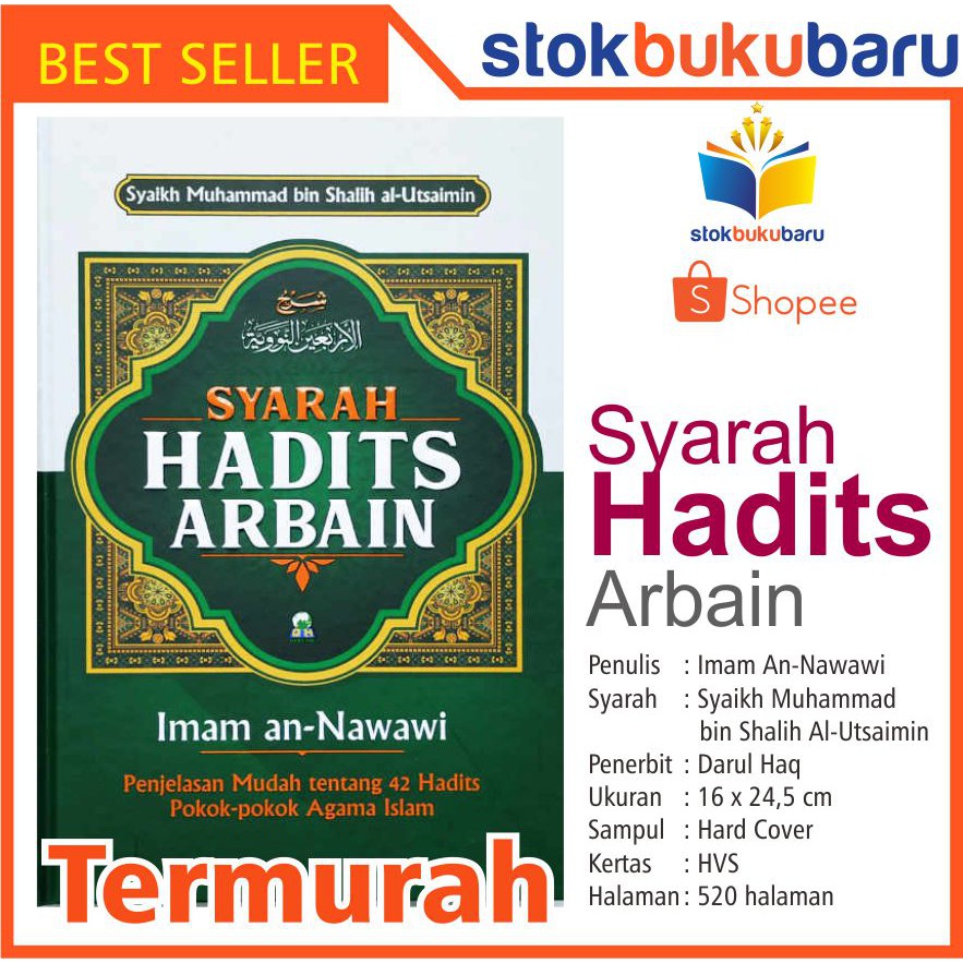 Buku Syarah Hadits Arbain Imam An-Nawawi