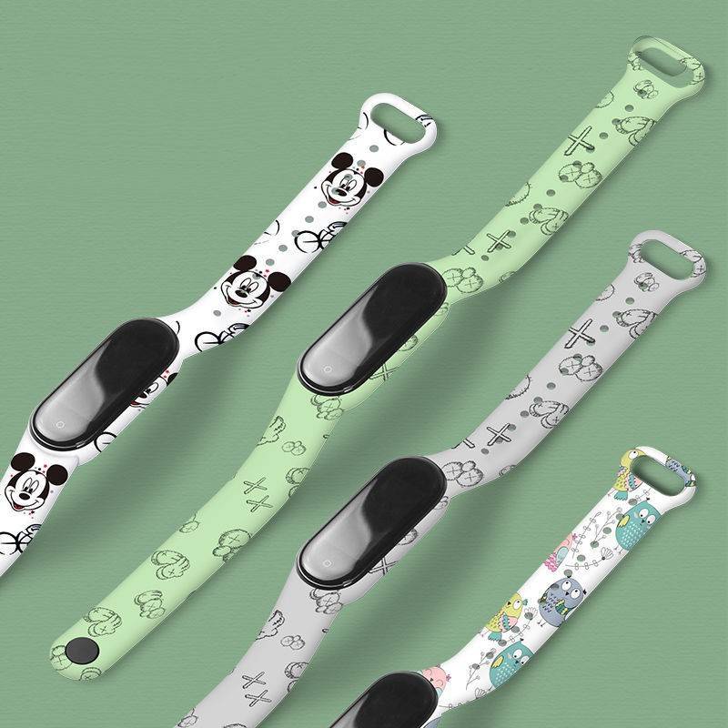 For Mi Band 6 5 7 Strap Wrist Band For Xiaomi Mi Band 7 5 4 3 Strap Silicone Wristbands For Miband 6 7 Bracelet xiaomi band 5 xiaomi band 3 xiaomi band 6